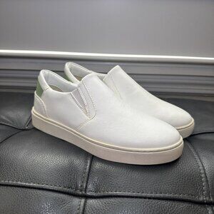 Thousand Fell Slip-On Women's Size 5 Green And White Sneakers